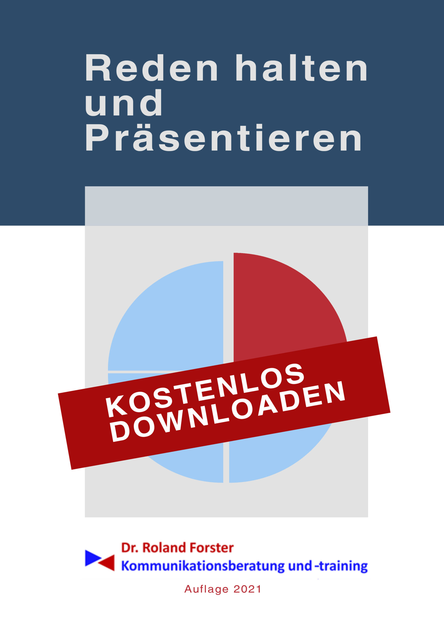Reden halte und präsentieren Dr. Roland Forster